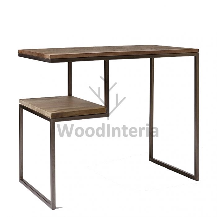фото рабочий стол loft craft st-type в интерьере лофт эко | WoodInteria