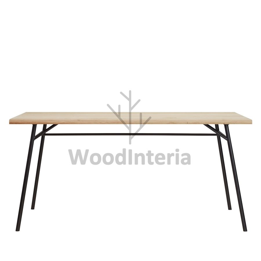 фото обеденный стол oak rod в интерьере лофт эко | WoodInteria