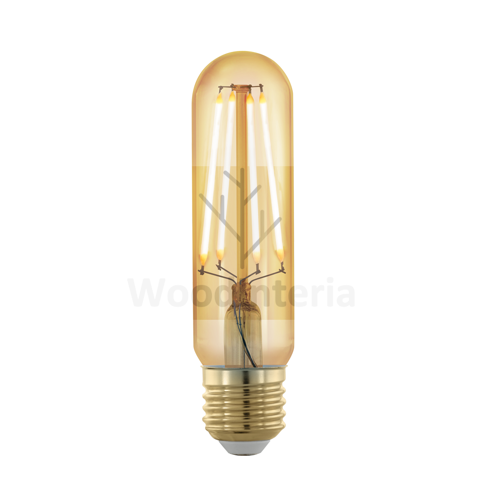 фото лампочка gold bulb #7 в скандинавском интерьере лофт эко | WoodInteria