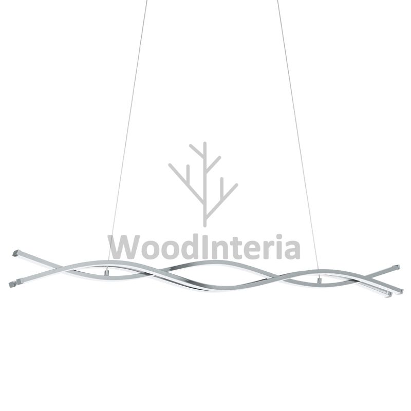 фото подвесной светильник waves 2 в скандинавском интерьере лофт эко | WoodInteria