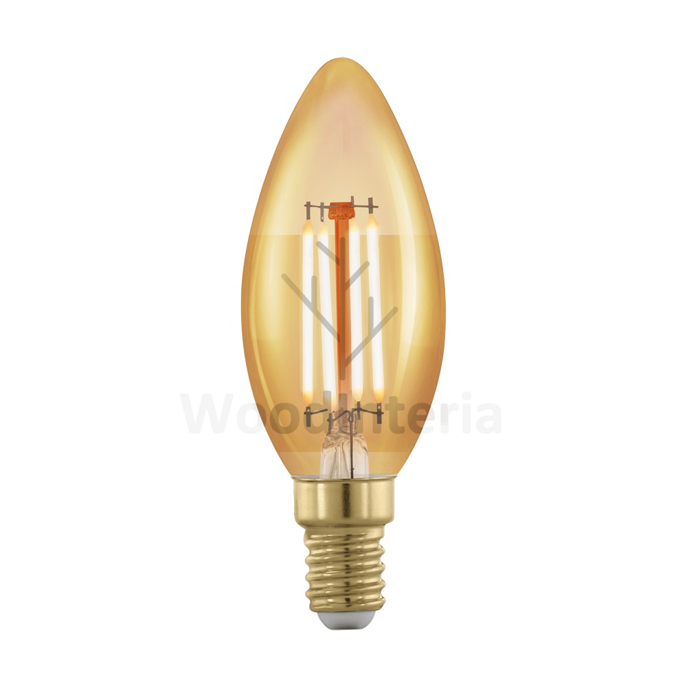 фото лампочка gold bulb #8 в скандинавском интерьере лофт эко | WoodInteria
