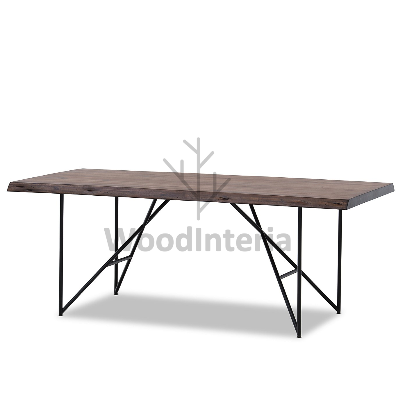 фото обеденный стол lachlan в интерьере лофт эко | WoodInteria