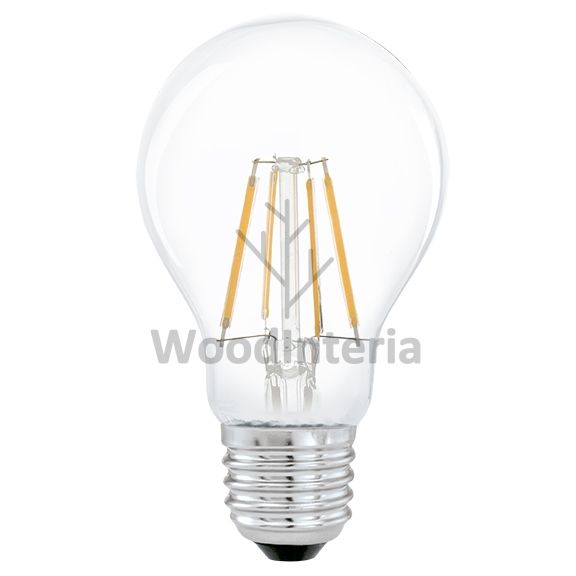 фото лампочка clean bulb #1 в скандинавском интерьере лофт эко | WoodInteria