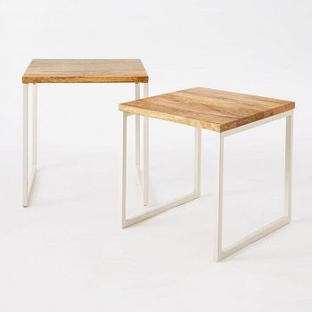 Пара приставных столиков Loft Eco Double
