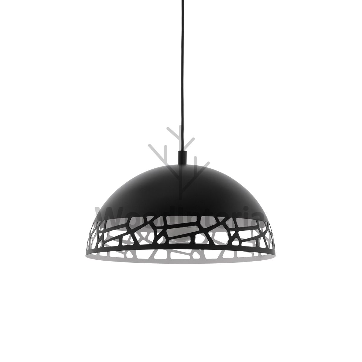 фото подвесной светильник renaldo hemisphere mini в скандинавском интерьере лофт эко | WoodInteria