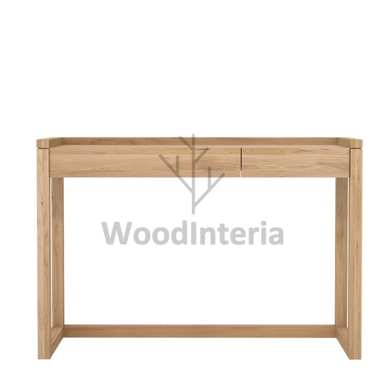 фото рабочий стол solid oak console в стиле лофт эко | WoodInteria