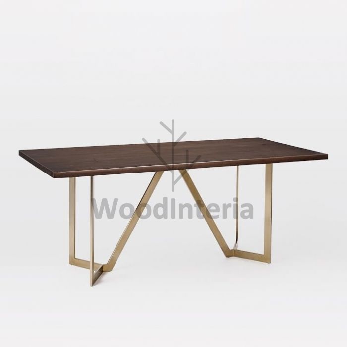 фото обеденный стол manhattan floc dinning table в интерьере лофт эко | WoodInteria
