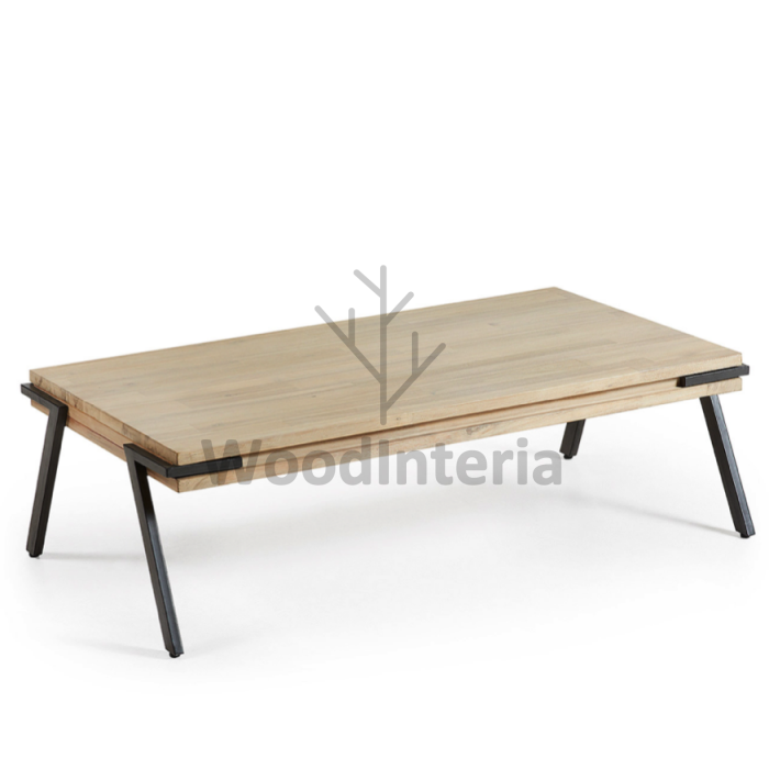 фото журнальный стол double top coffee table в интерьере лофт эко | WoodInteria