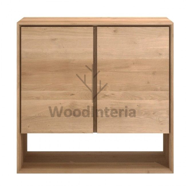 фото комод solid oak slant drawer 2 в интерьере лофт эко | WoodInteria