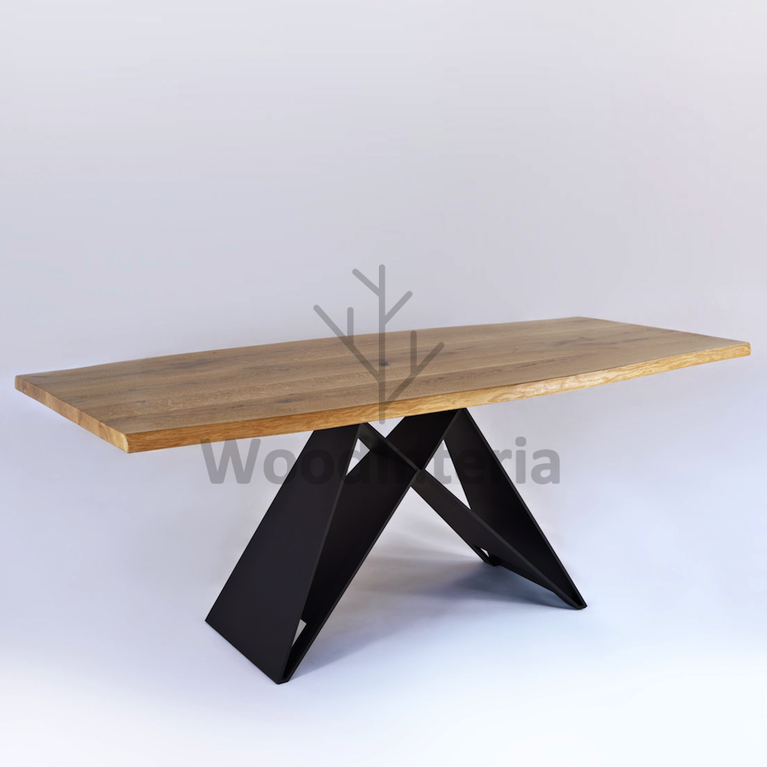 фото обеденный стол cherchile в интерьере лофт эко | WoodInteria