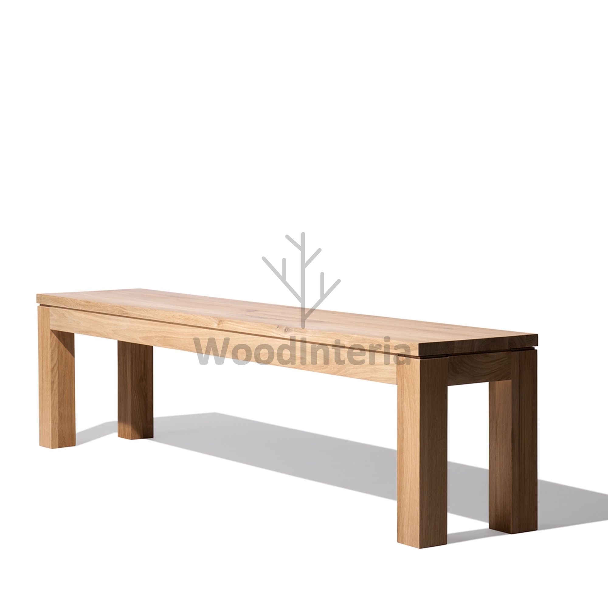 фото скамья solid oak в интерьере лофт эко | WoodInteria