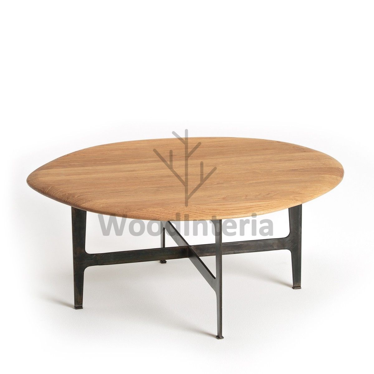 фото кофейный столик olivia small в интерьере лофт эко | WoodInteria