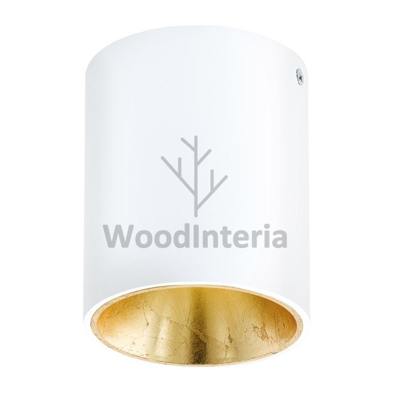 фото потолочный светильник circle white в скандинавском интерьере лофт эко | WoodInteria