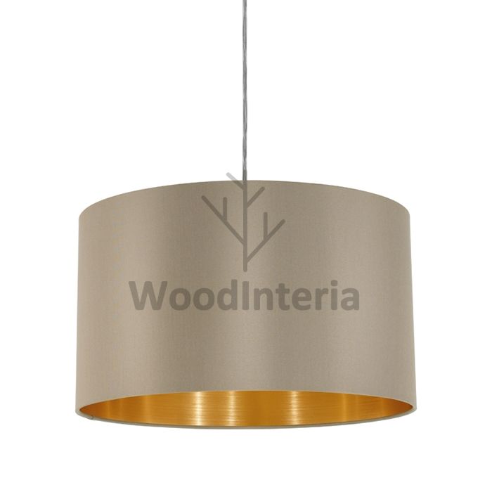 фото подвесной светильник malta gray-brown mini в скандинавском интерьере лофт эко | WoodInteria