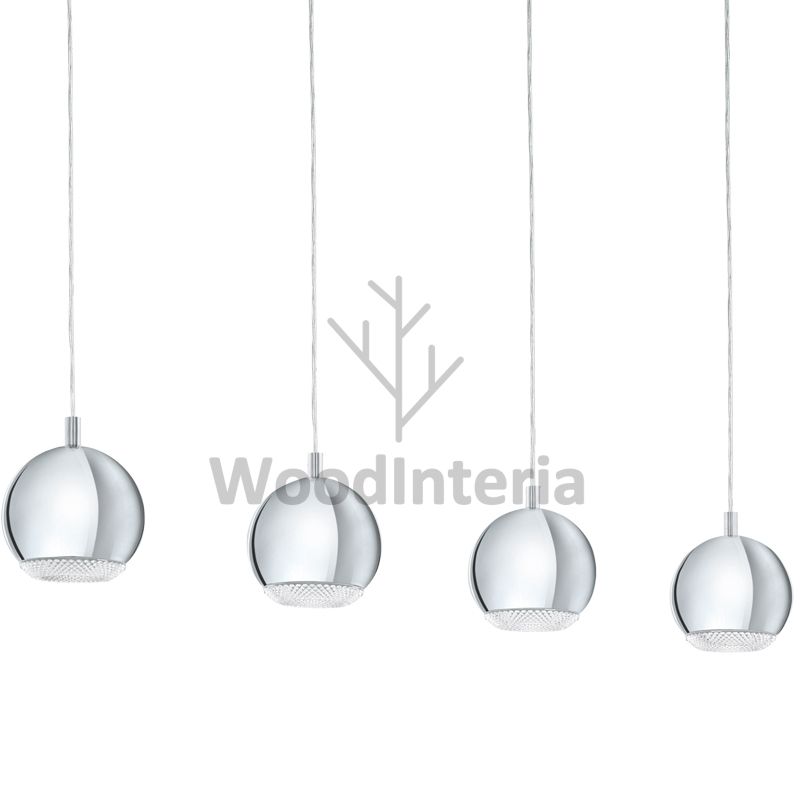фото подвесной светильник mirror ball line в скандинавском интерьере лофт эко | WoodInteria