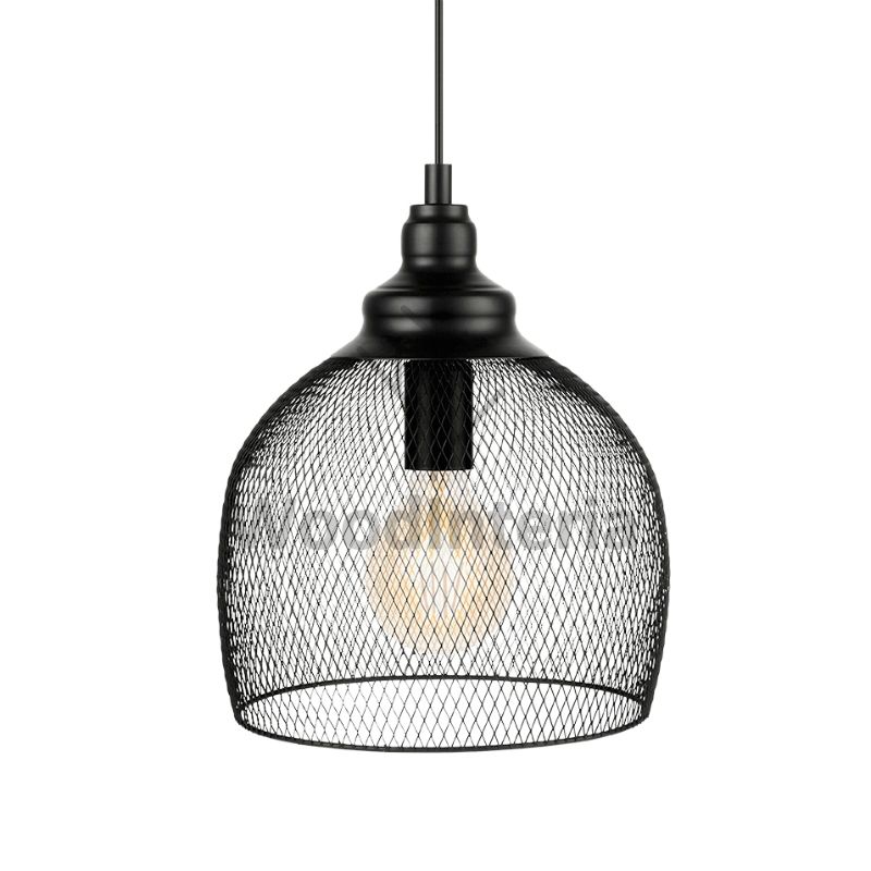 фото подвесной светильник air black в скандинавском интерьере лофт эко | WoodInteria
