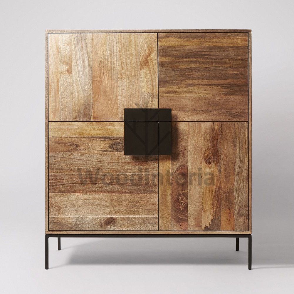 фото шкаф eco wood quatro в интерьере лофт эко | WoodInteria