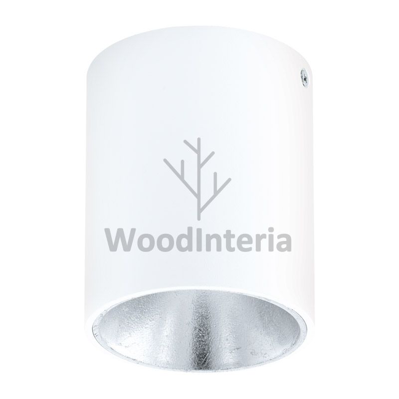 фото потолочный светильник circle silver в скандинавском интерьере лофт эко | WoodInteria