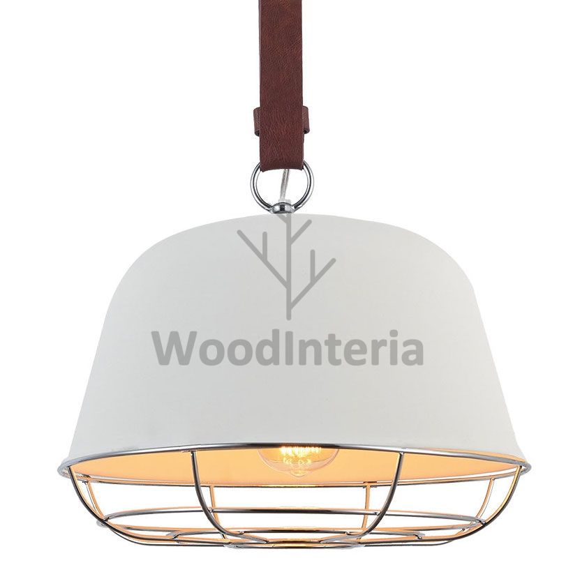 фото подвесной светильник smith white в скандинавском интерьере лофт эко | WoodInteria