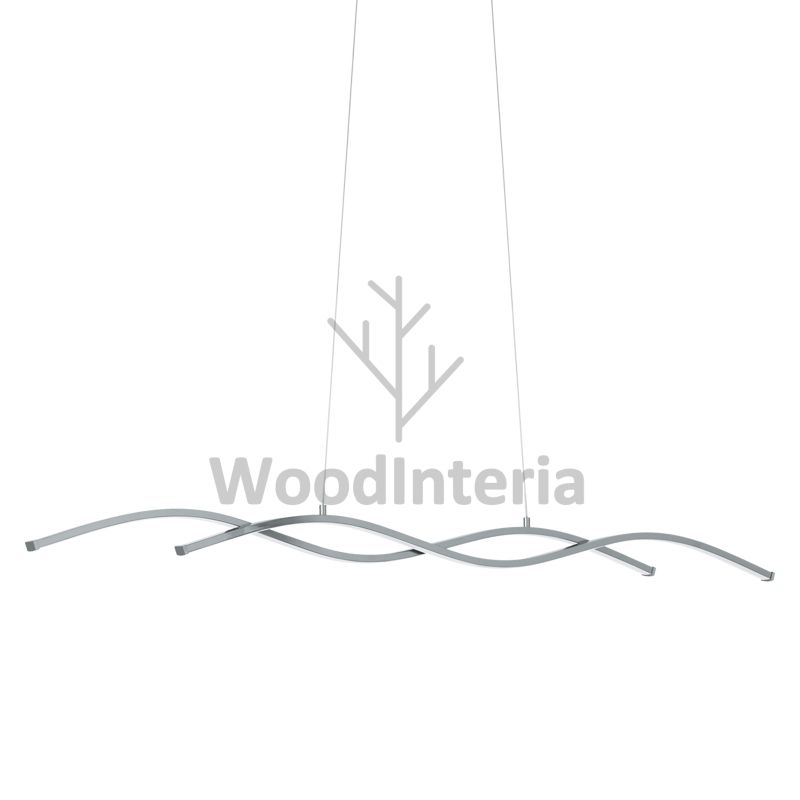 фото подвесной светильник waves 3 в скандинавском интерьере лофт эко | WoodInteria
