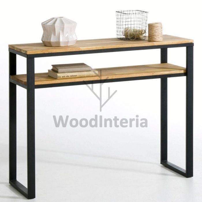 фото консоль eco wood double console в интерьере лофт эко | WoodInteria