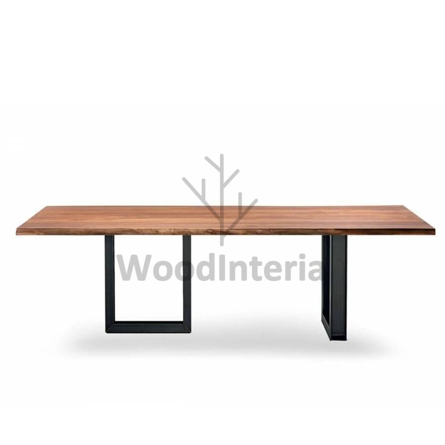 фото обеденный стол tatshenshini dinning table в интерьере лофт эко | WoodInteria