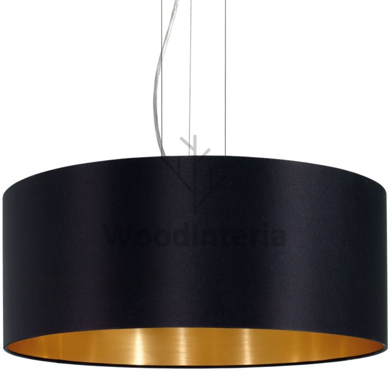 фото подвесной светильник malta black в скандинавском интерьере лофт эко | WoodInteria