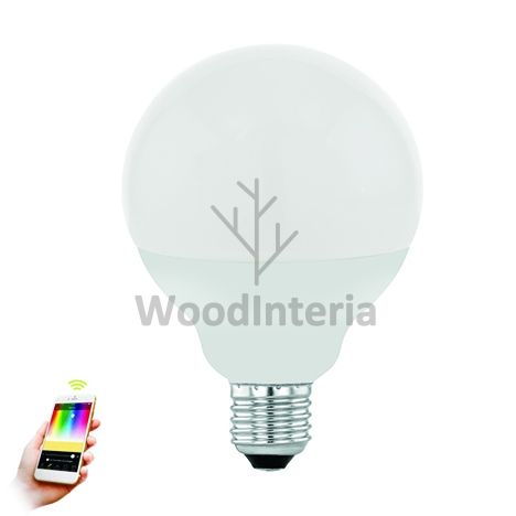 фото лампочка smart light rgb #2 led в скандинавском интерьере лофт эко | WoodInteria