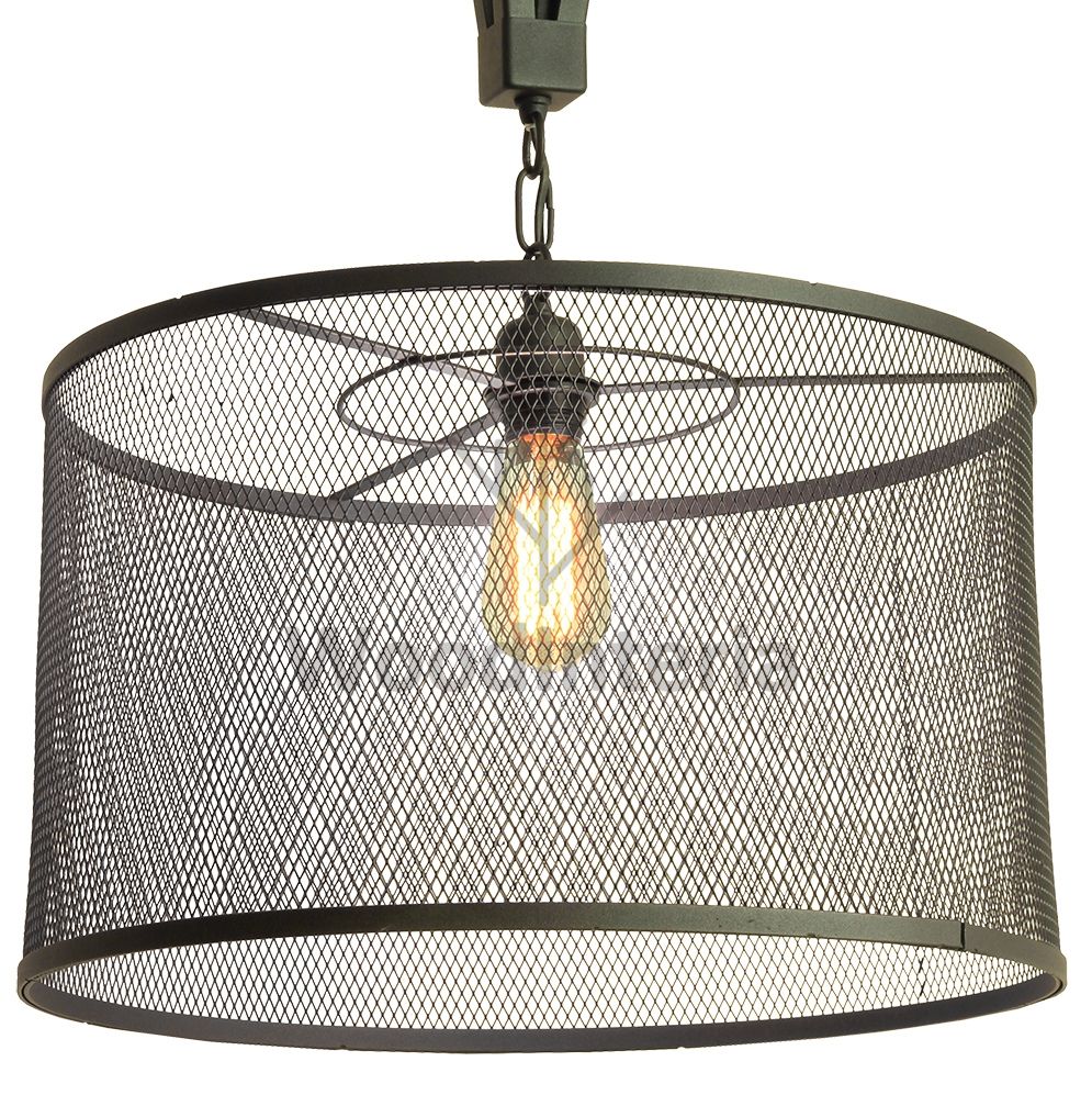 подвесной светильник loft grid pendant в стиле лофт индастриал WoodInteria