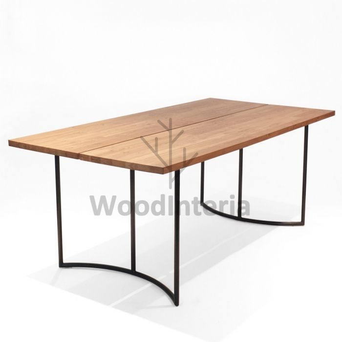 фото обеденный стол u-type dinning table в интерьере лофт эко | WoodInteria