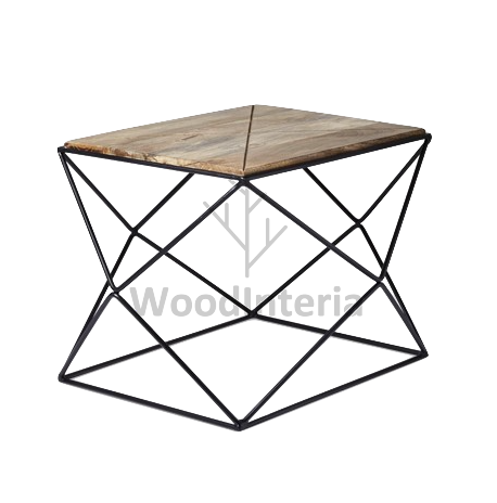фото журнальный столик art cage rod coffee table в стиле лофт эко | WoodInteria