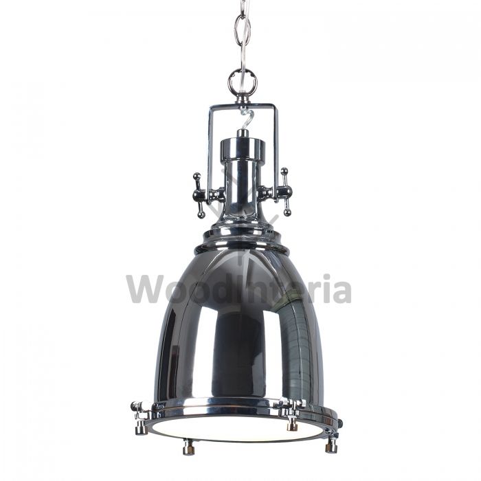 фото подвесной светильник lantern dome silver в скандинавском интерьере лофт эко | WoodInteria