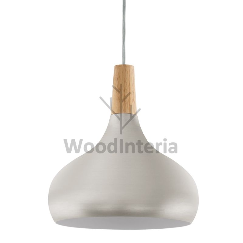 фото подвесной светильник elsa silver 2 в скандинавском интерьере лофт эко | WoodInteria