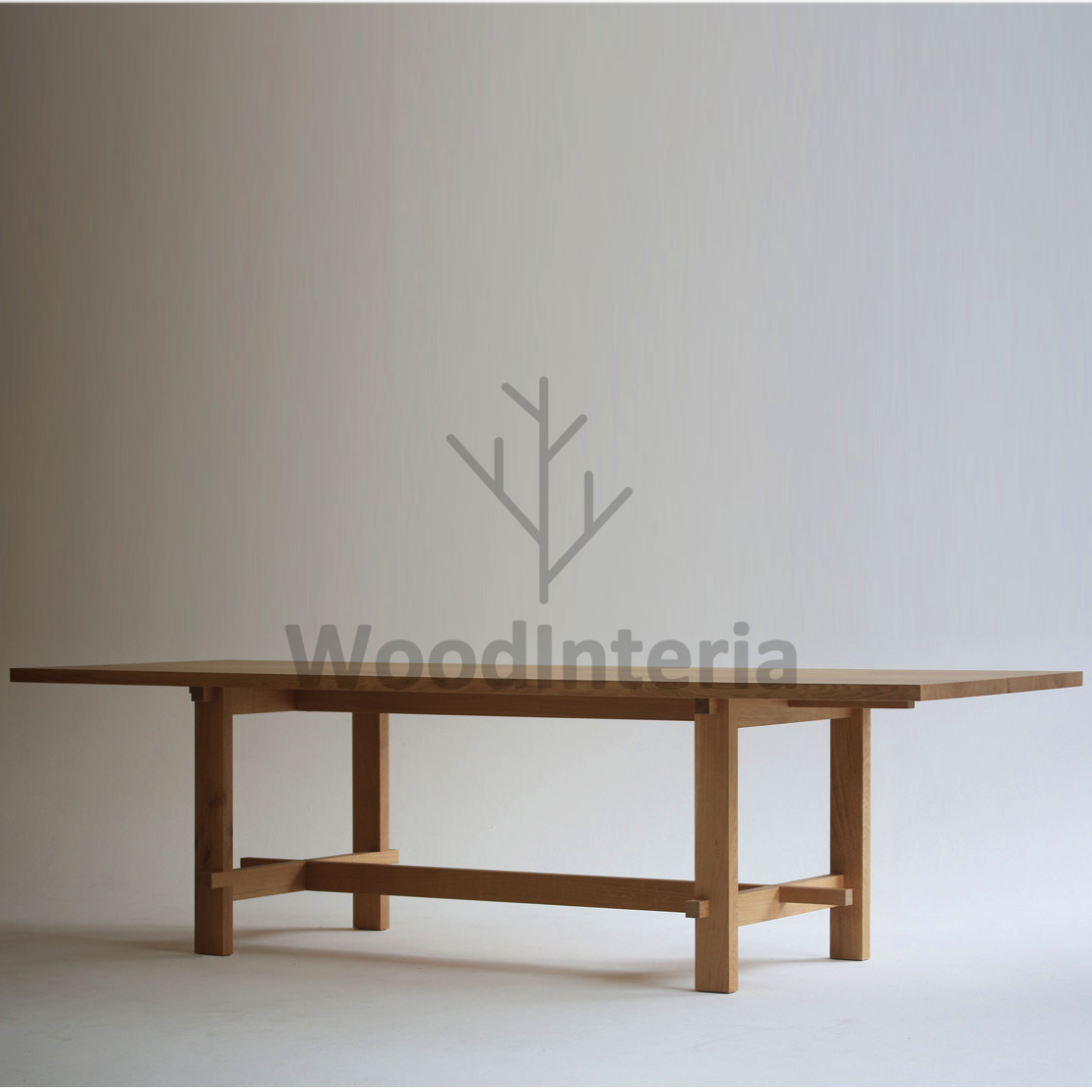 фото обеденный стол oak natur fudzi в интерьере лофт эко | WoodInteria