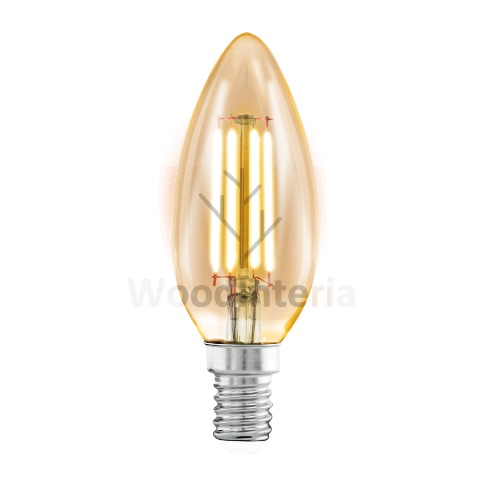 фото лампочка amber bulb #8 в скандинавском интерьере лофт эко | WoodInteria