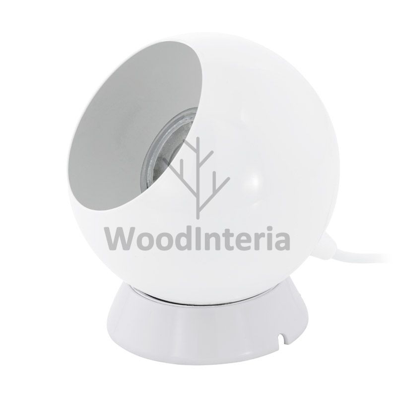 фото настольная лампа/бра snowball в скандинавском интерьере лофт эко | WoodInteria