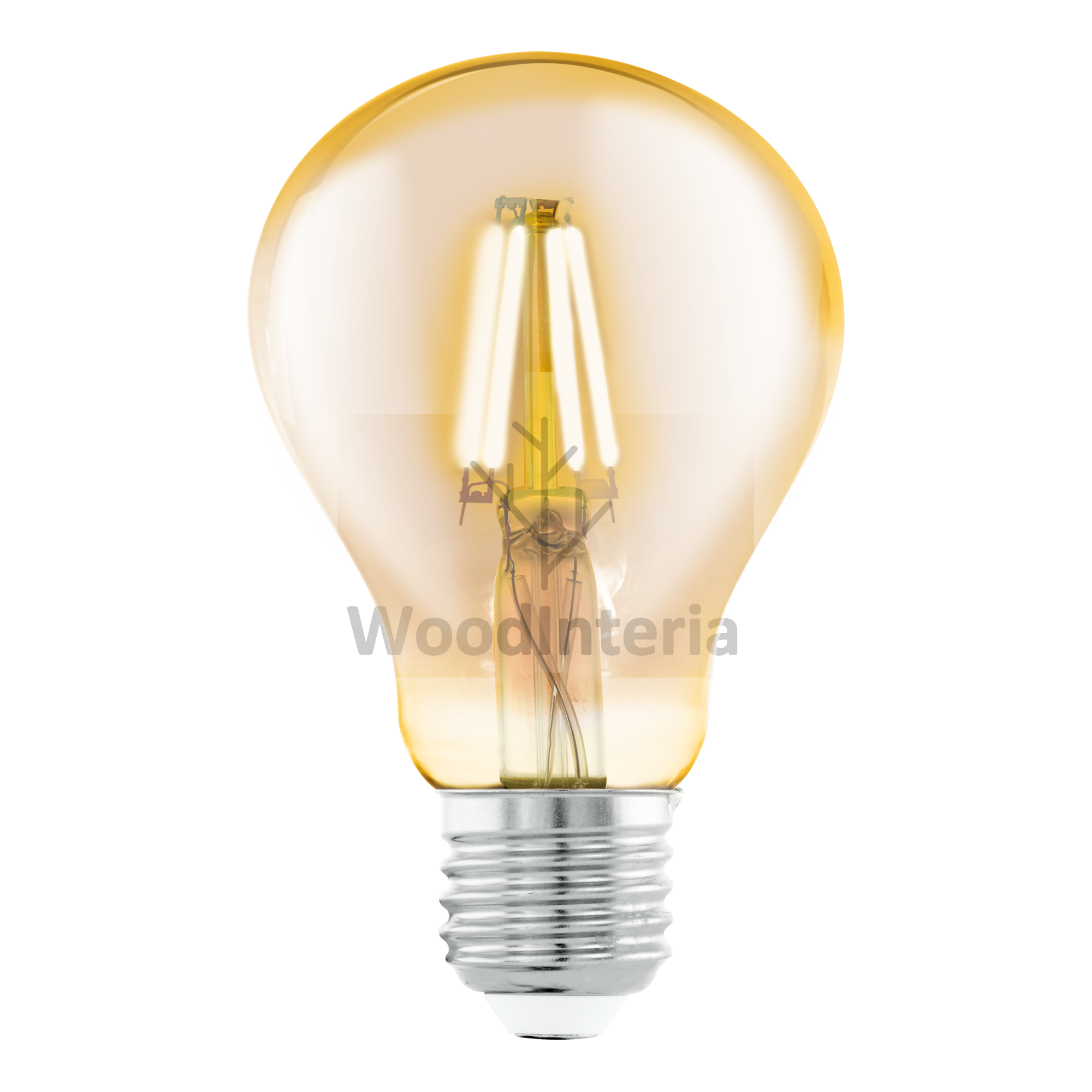 фото лампочка amber bulb #1 в скандинавском интерьере лофт эко | WoodInteria