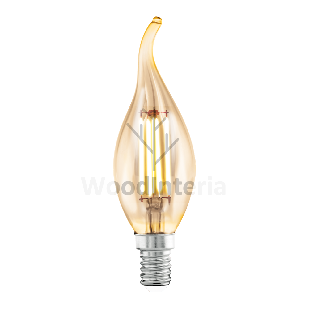 фото лампочка amber bulb #9 в скандинавском интерьере лофт эко | WoodInteria