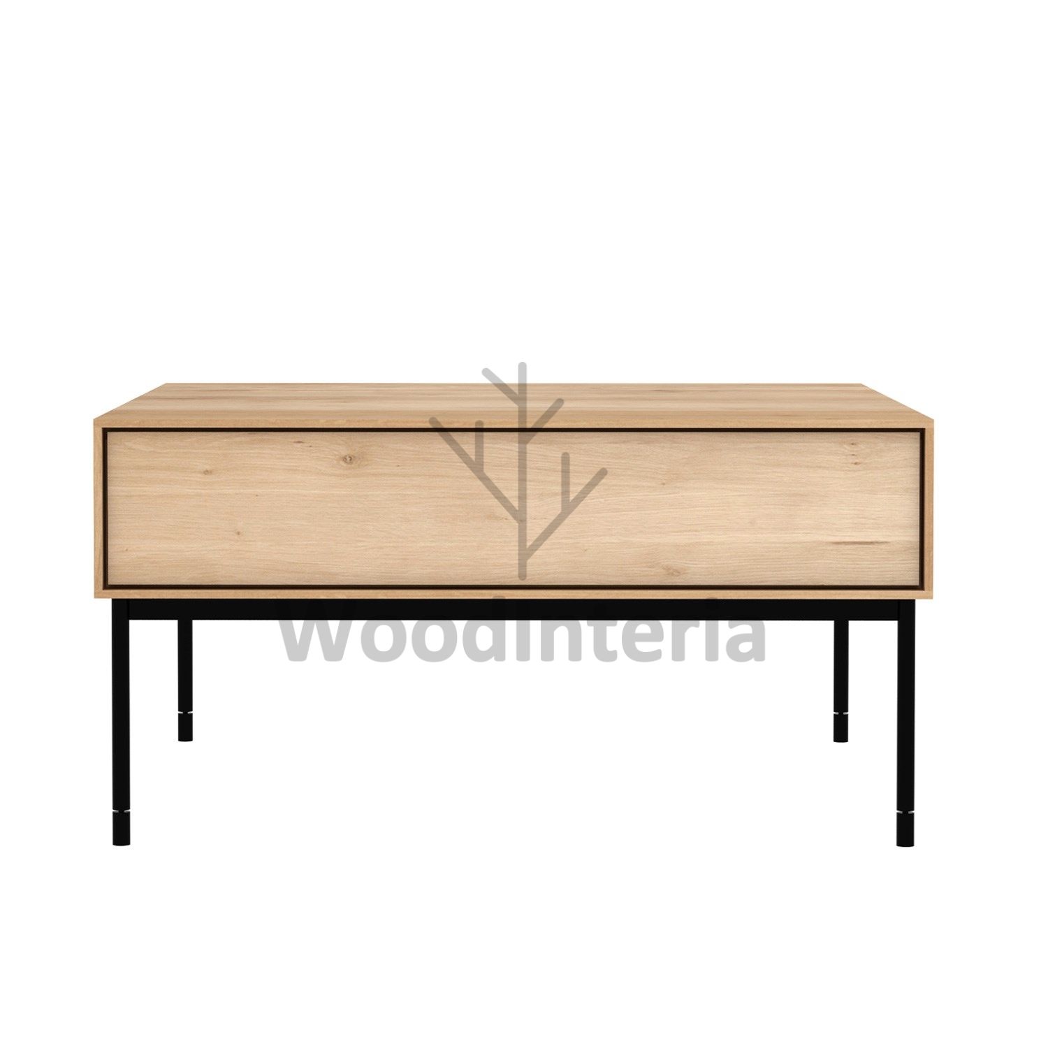 фото журнальный стол oak frame 70 в интерьере лофт эко | WoodInteria