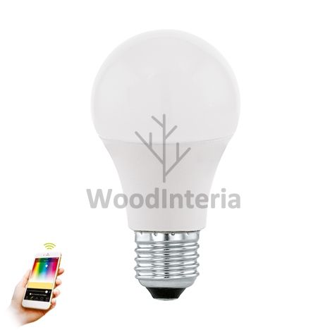фото лампочка smart light rgb #1 led в скандинавском интерьере лофт эко | WoodInteria