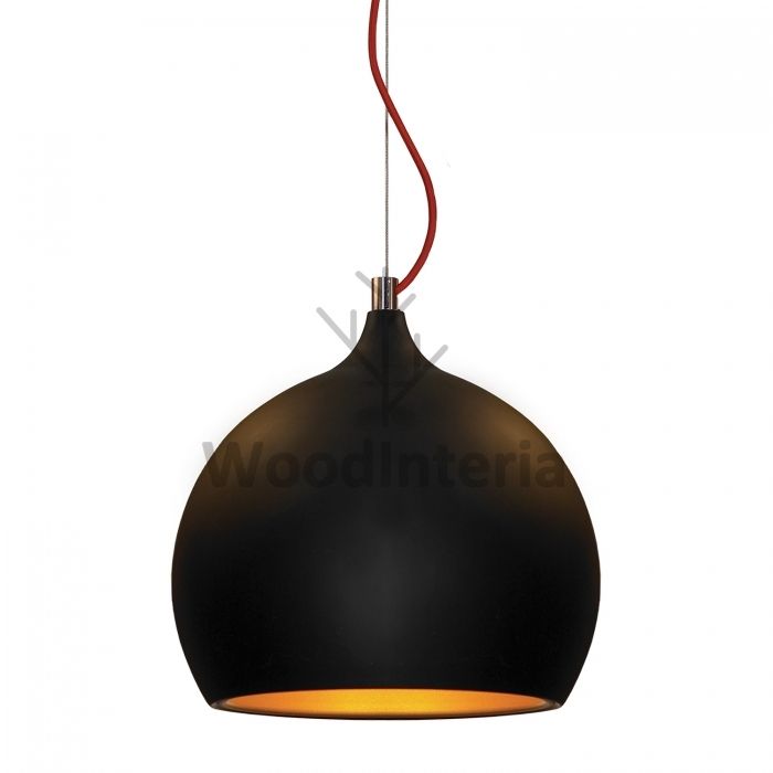 фото подвесной светильник loft bomb pendant black в скандинавском интерьере лофт эко | WoodInteria