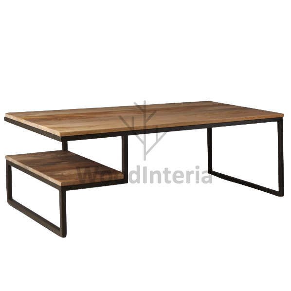 фото журнальный стол loft craft st-type coffee table в интерьере лофт эко | WoodInteria
