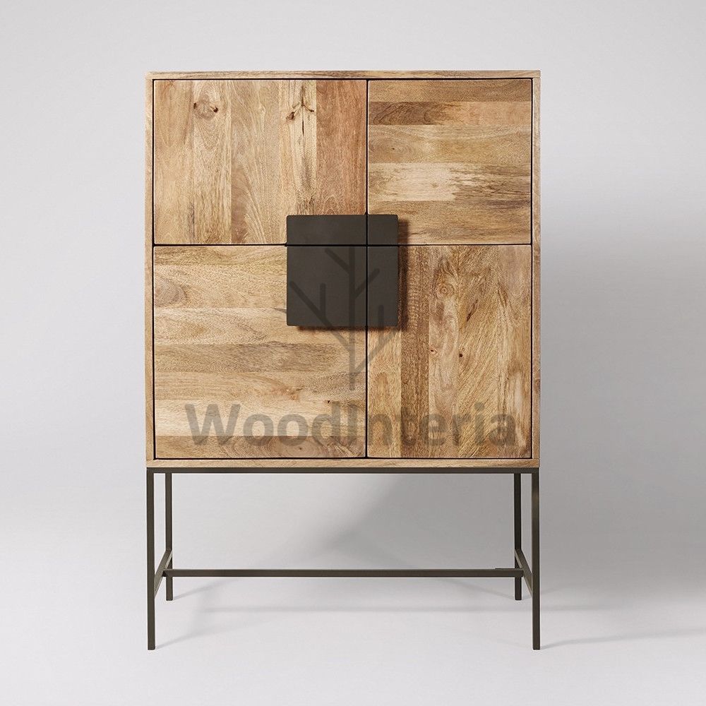фото винный шкаф eco wood quatro в интерьере лофт эко | WoodInteria