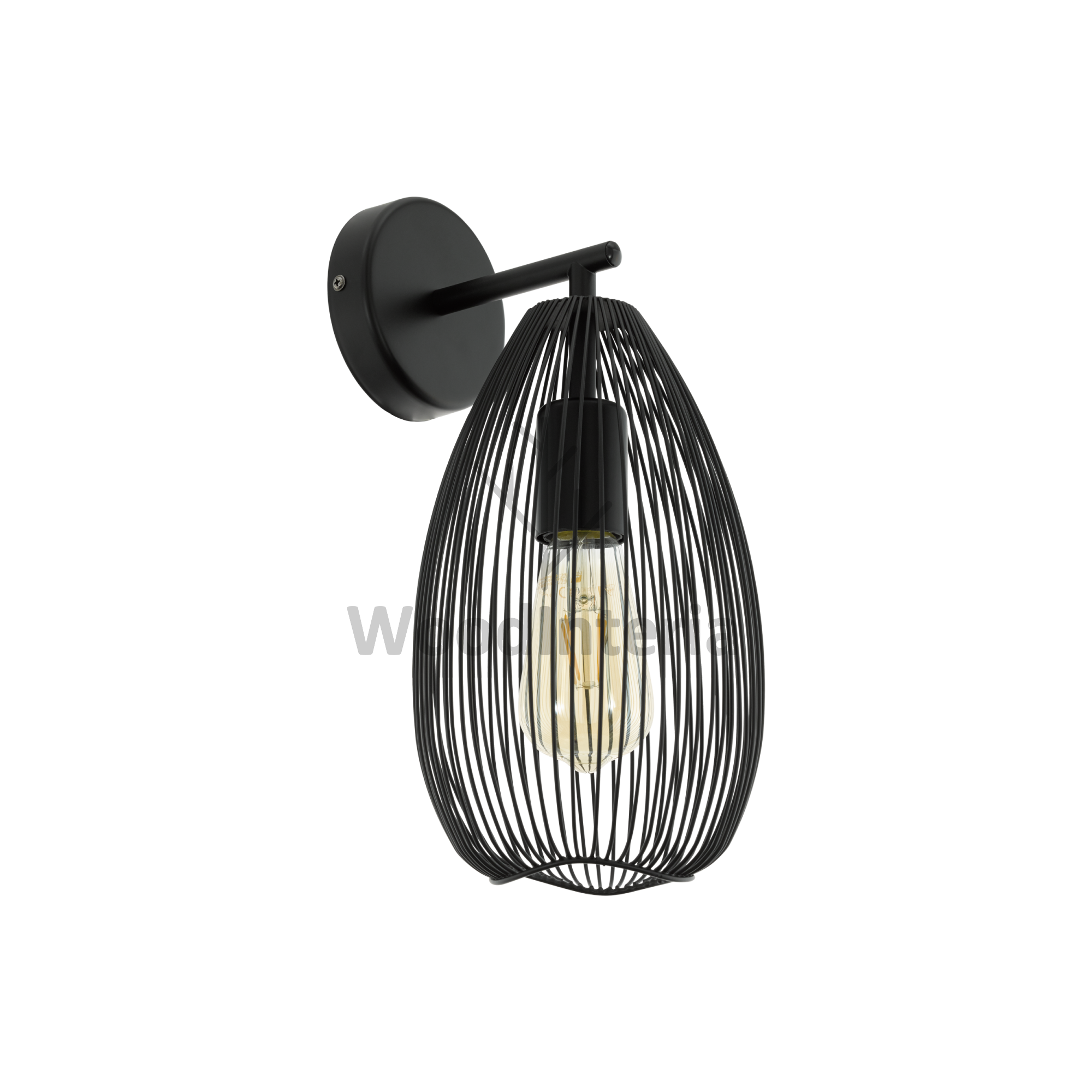 фото настенный светильник opposite bra в скандинавском интерьере лофт эко | WoodInteria