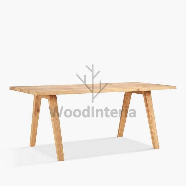 фото обеденный стол olivia в интерьере лофт эко | WoodInteria