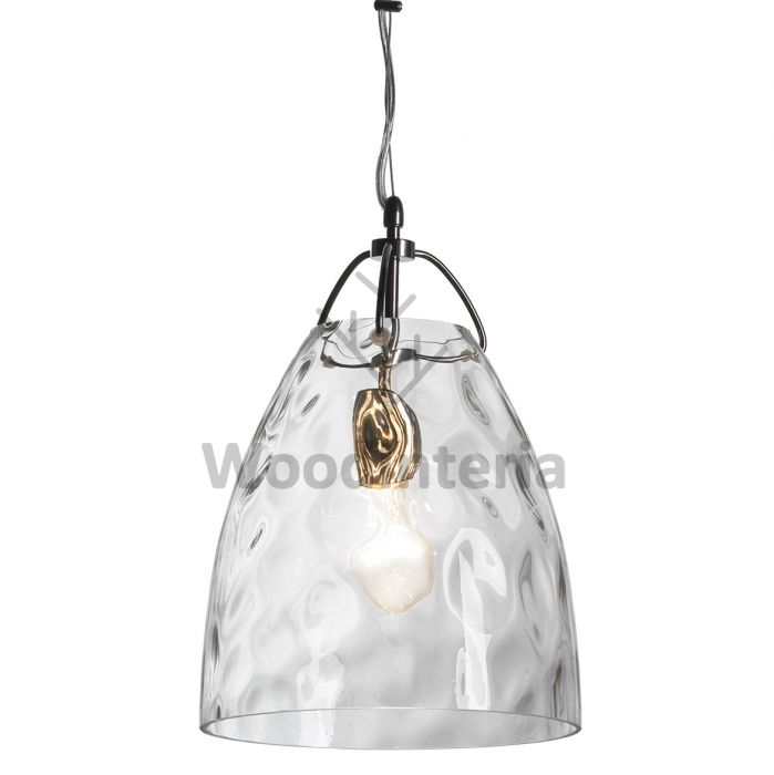 подвесной светильник liquid glass cover clear в стиле лофт индастриал WoodInteria