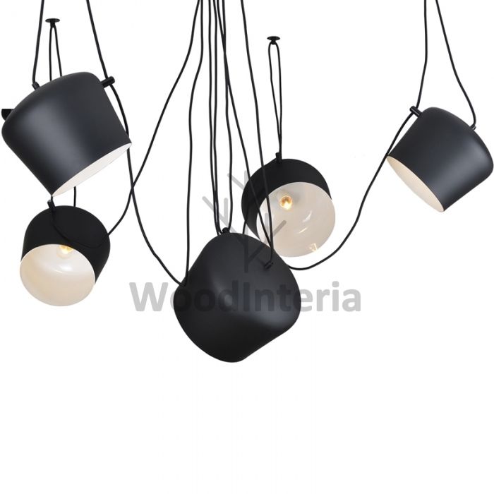 подвесной светильник light box в стиле лофт индастриал WoodInteria