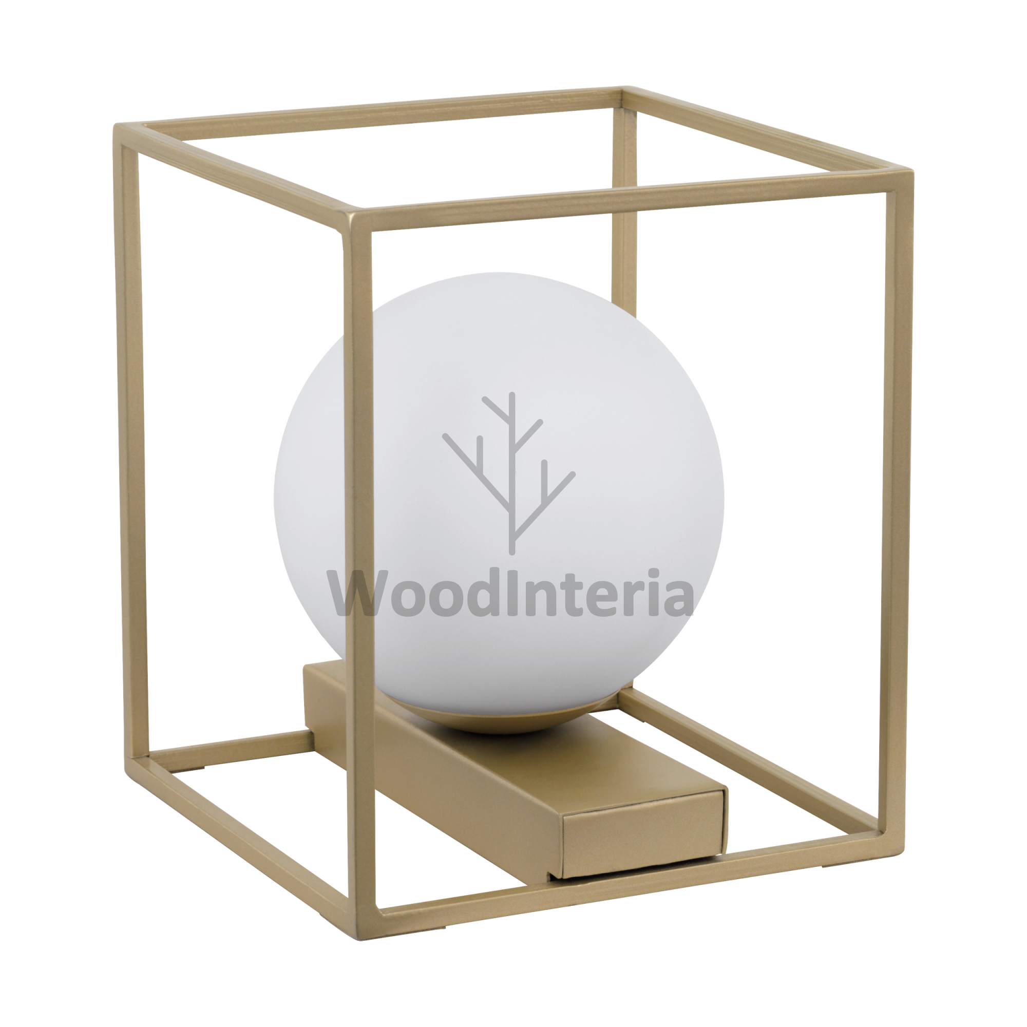 фото настольная лампа cubes & balls table в скандинавском интерьере лофт эко | WoodInteria