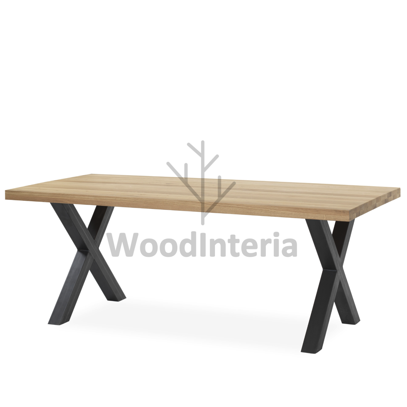 фото обеденный стол double top xx dining в стиле лофт эко | WoodInteria