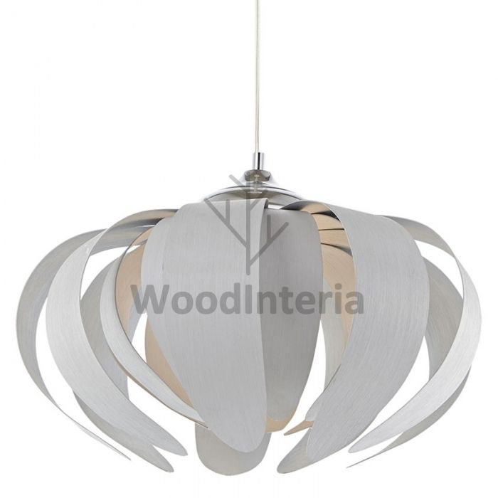 фото подвесной светильник metal aster white в скандинавском интерьере лофт эко | WoodInteria